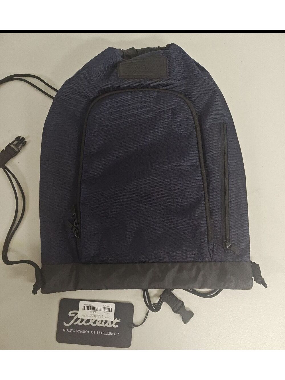 Titleist Players Sack Pack Navy Golf Drawstring Bag NWT TA20PSPK-4